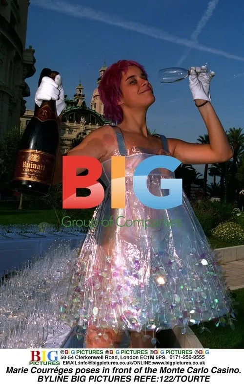 Marie Courrges at Monte Carlo Casino