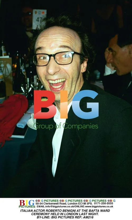 Roberto Benigni at BAFTA Awards in London
