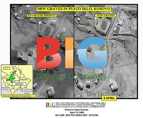 Kosovo mass Graves, April 1999
