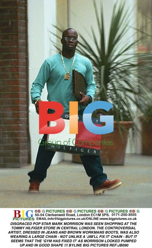Disgraced Pop Star Mark Morrison Spotted Shopping