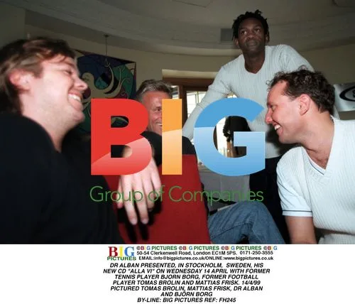 Dr. Alban Presents New CD in Stockholm