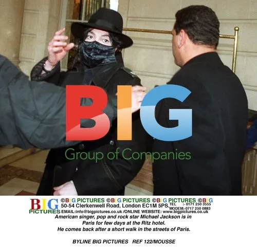 Michael Jackson in Paris at the Ritz Hotel