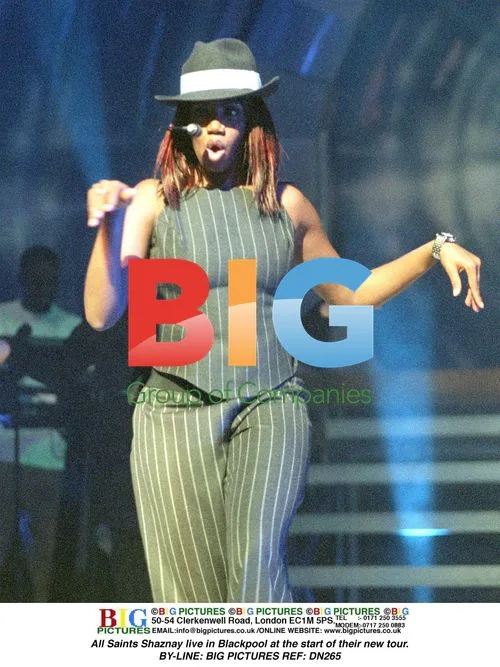 All Saints' Shaznay in Blackpool for New Tour