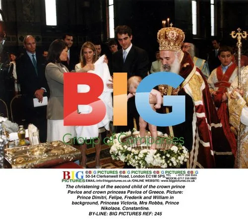 Greek Royal Family Christening