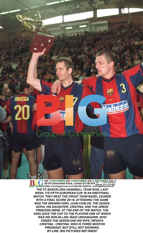 FC Barcelona Handball Team Wins 5th European Cup