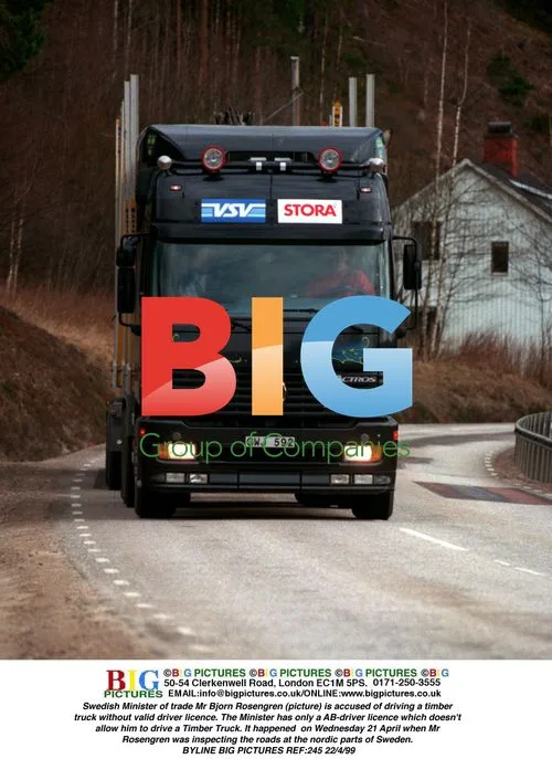 Swedish Minister Accused of Driving Timber Truck Without License