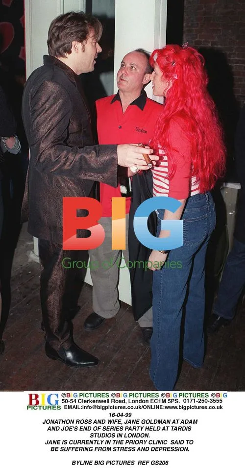 Jonathon Ross and Wife Jane at Party