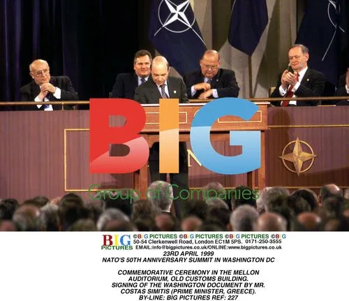 NATO 50th Anniversary Summit Ceremony in Washington