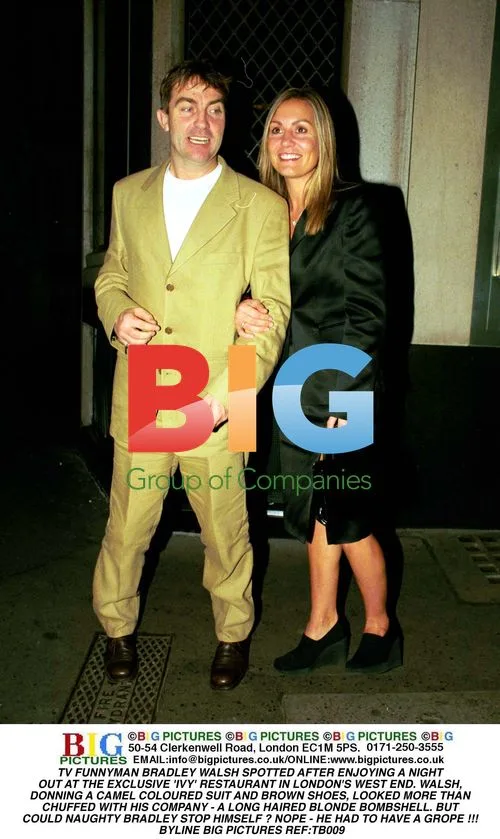 TV Funnyman Bradley Walsh Spotted After Night Out