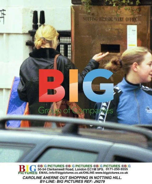 Caroline Aherne Shopping in Nottinig Hill