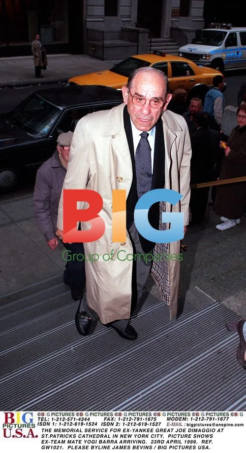 Former Yankee Joe DiMaggio's Memorial Service