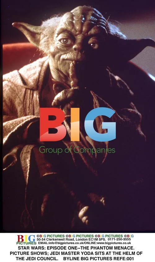 Yoda Sits at Jedi Council