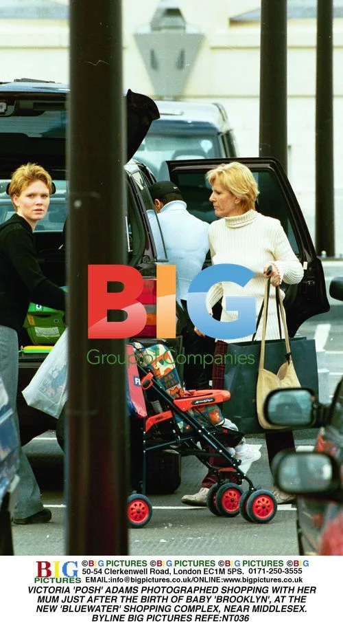 Victoria 'Posh' Adams Shopping with Mum