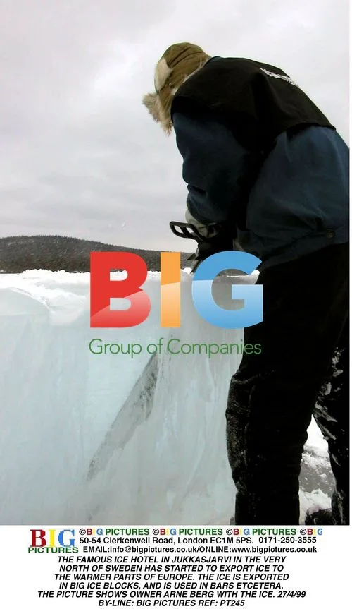 Famous Ice Hotel Exports Ice to Europe