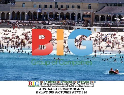 Celebrities at Bondi Beach, Australia
