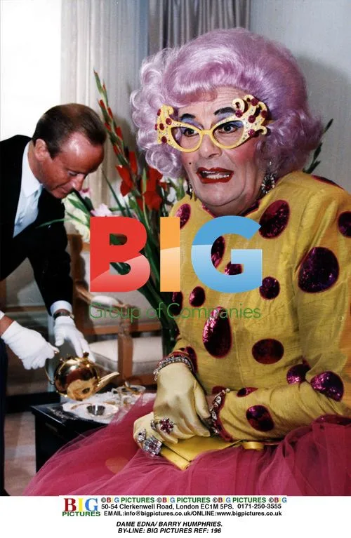 Dame Edna and Barry Humphries Portrait