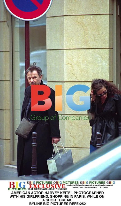 Harvey Keitel Spotted Shopping in Paris