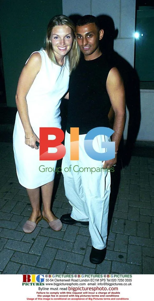Prince Nazeem and Wife at Will Smith Party