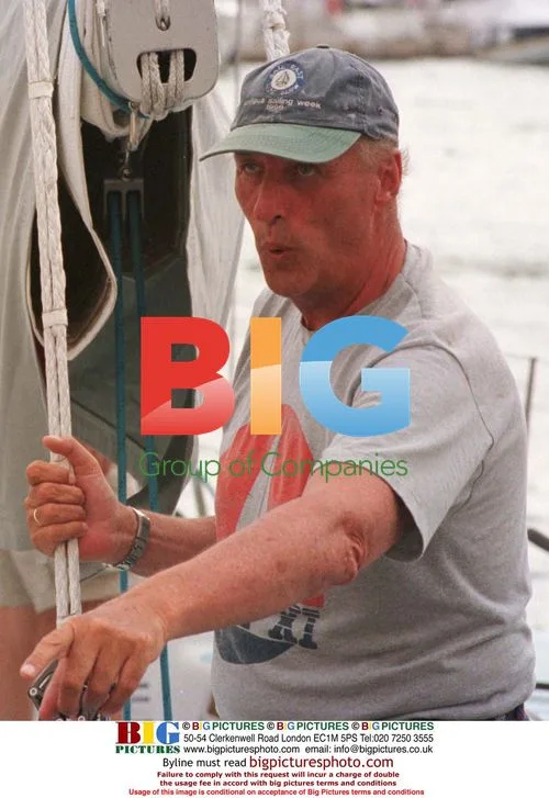King Harald in Breitling Yacht Race