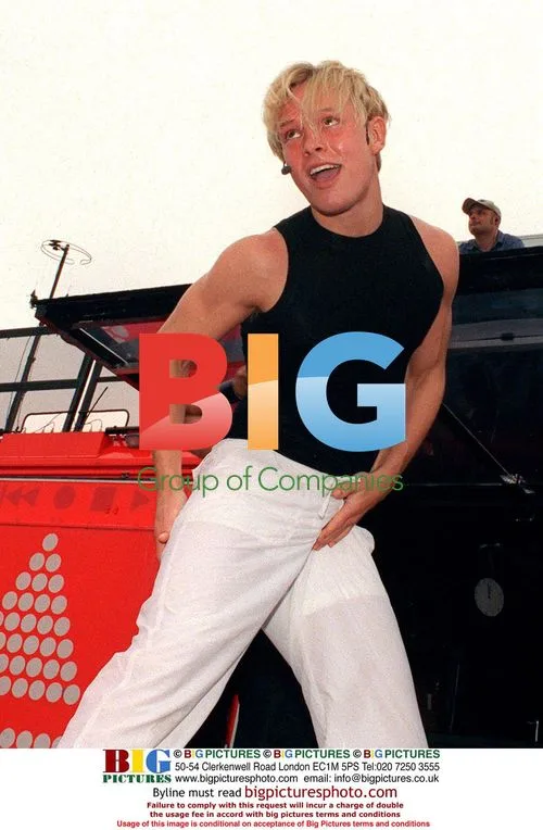 Adam Rickett at Radio One roadshow in Blackpool