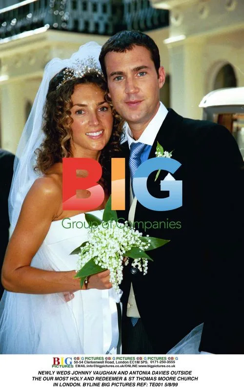 Johnny Vaughn and Antonia Davis Wedding