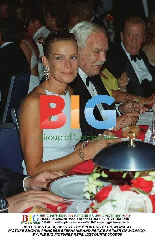 Monaco Royal Family at Red Cross Gala