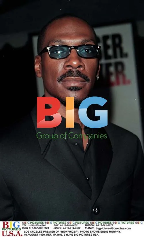 Eddie Murphy at "Bowfinger" Premiere