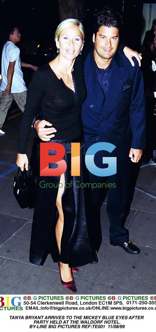 Tanya Bryant Arrives at 'Mickey Blue Eyes' After Party