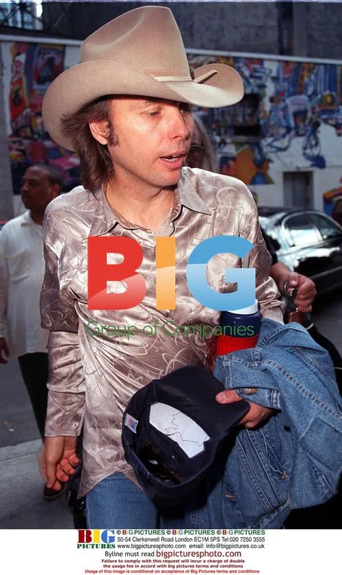 Dwight Yoakam Arrives at Letterman Show