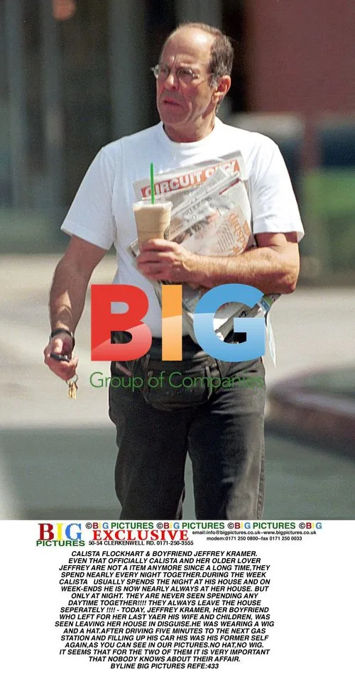 Calista Flockhart and boyfriend Jeffrey Kramer spotted