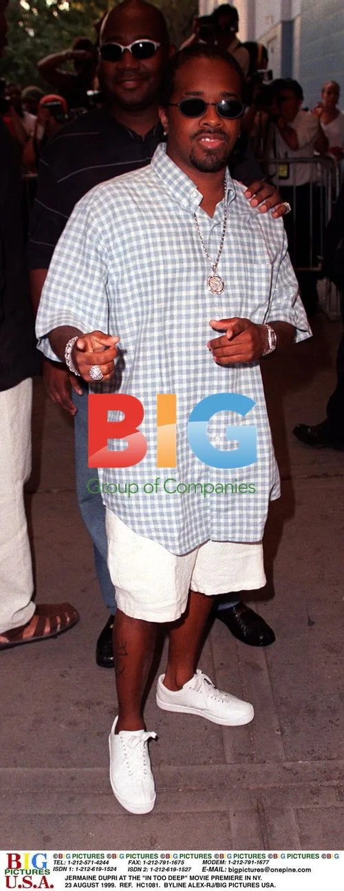 Jermaine Dupri at "In Too Deep" premiere