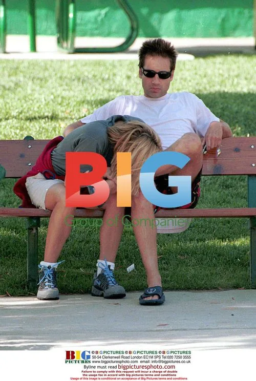 David Duchovny and Tea Leoni's Beach Day in Malibu