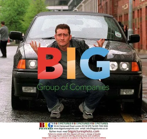 Will Mellor poses with car