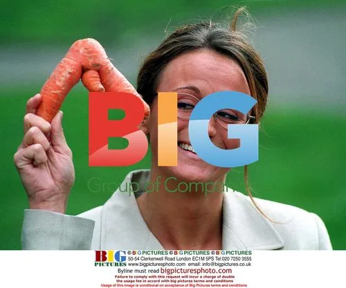 21 year old Jane Neary with carrot