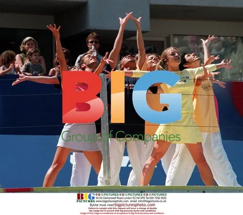 Britney Spears at Arthur Ashe Kids Day