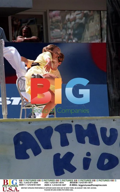 Britney Spears at Arthur Ashe Kids Day