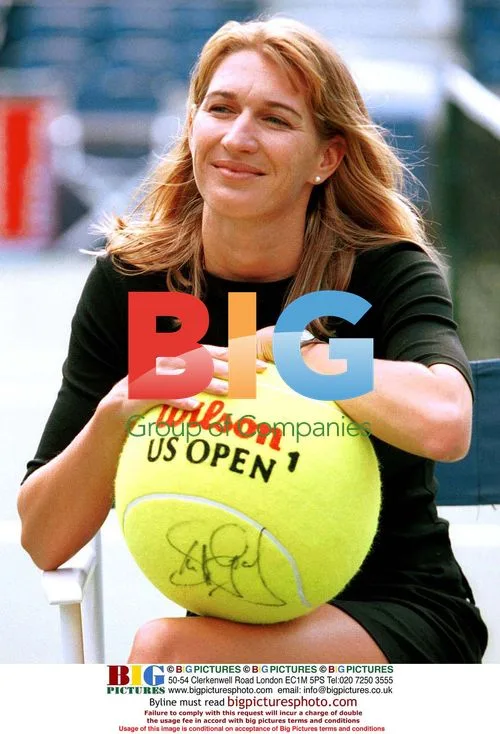 Steffi Graff Poses at Arthur Ashe Kids Day