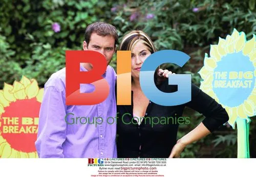 Johnny Vaughn and Lisa Tarbuck on Big Breakfast