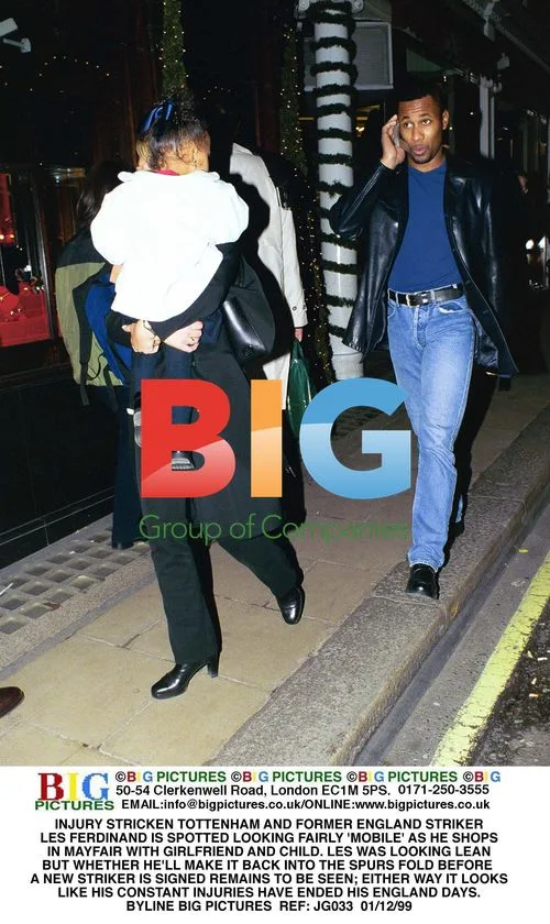 Les Ferdinand Spotted Shopping in Mayfair