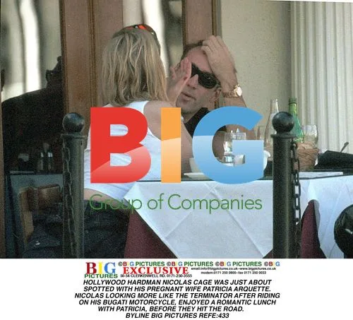 Nicolas Cage and Patricia Arquette Spotted