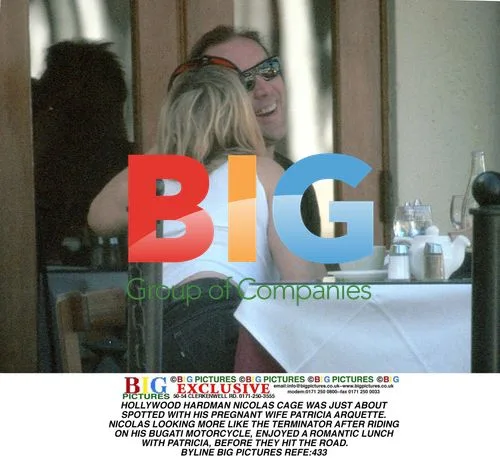 Nicolas Cage Spotted with Pregnant Wife
