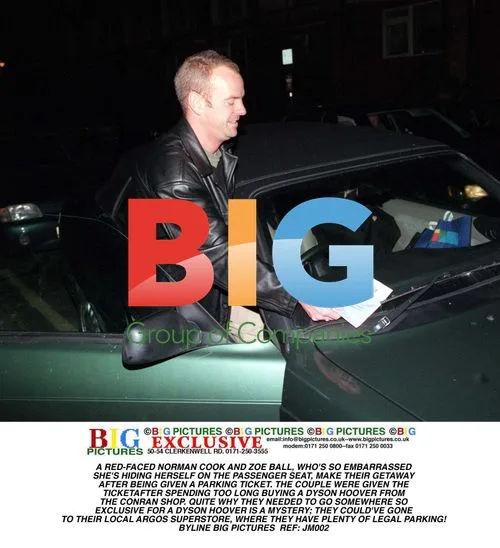 Norman Cook and Zoe Ball's Parking Ticket Getaway