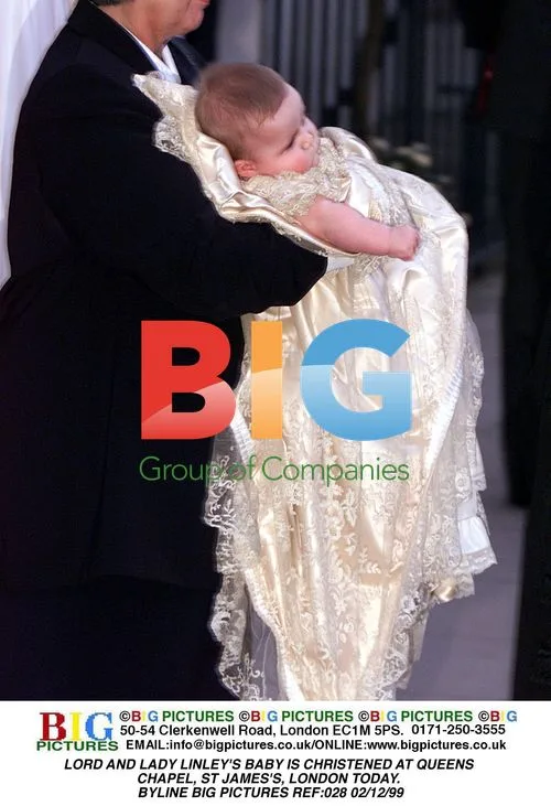 Lord and Lady Linley's Baby Christening