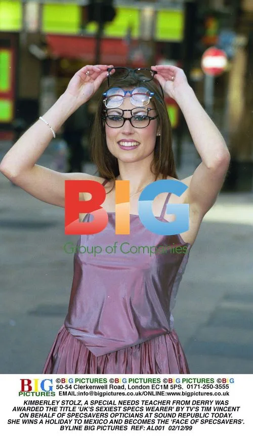 Kimberley Stolz Wins 'UK's Sexiest Specs Wearer'