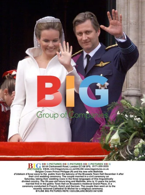 Belgian Crown Prince Philippe and Mathilde Wedding