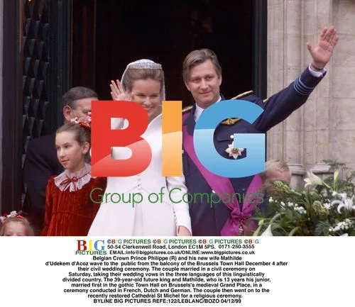 Belgian Crown Prince Philippe and Mathilde's Civil Wedding