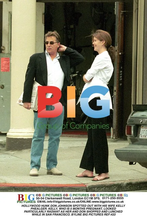 Don Johnson and Pregnant Wife Kelly Phealger Spotted in SF
