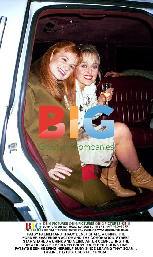 Patsy Palmer and Tracy Benet Share Drink