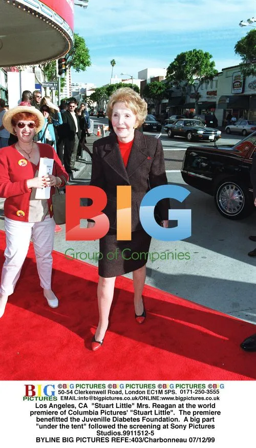 Mrs. Reagan at "Stuart Little" Premiere