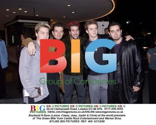 N-Sync at 'The Green Mile' Premiere